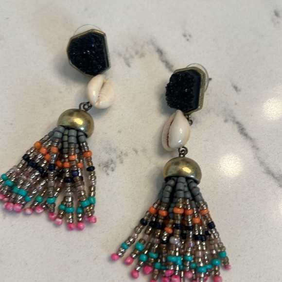 Baublebar bead seed tassel earrings - Picture 4 of 4